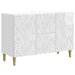 Bufet Alb foarte lucios 89 x 34,5 x 60 cm Lemn prelucrat - WALTI WALTI