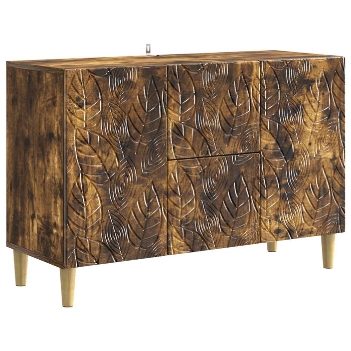 Bufet Stejar fumuriu 89 x 34,5 x 60 cm Lemn prelucrat - WALTI WALTI