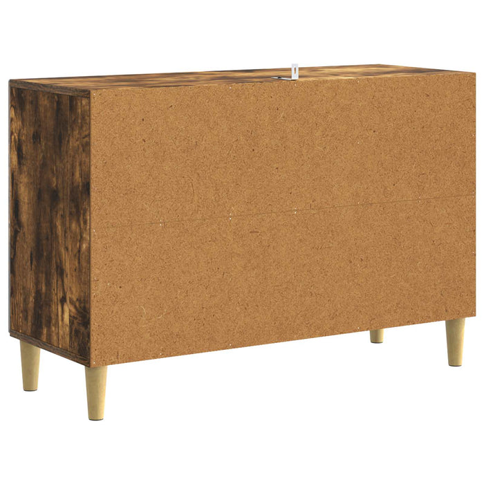 Bufet Stejar fumuriu 89 x 34,5 x 60 cm Lemn prelucrat - WALTI WALTI