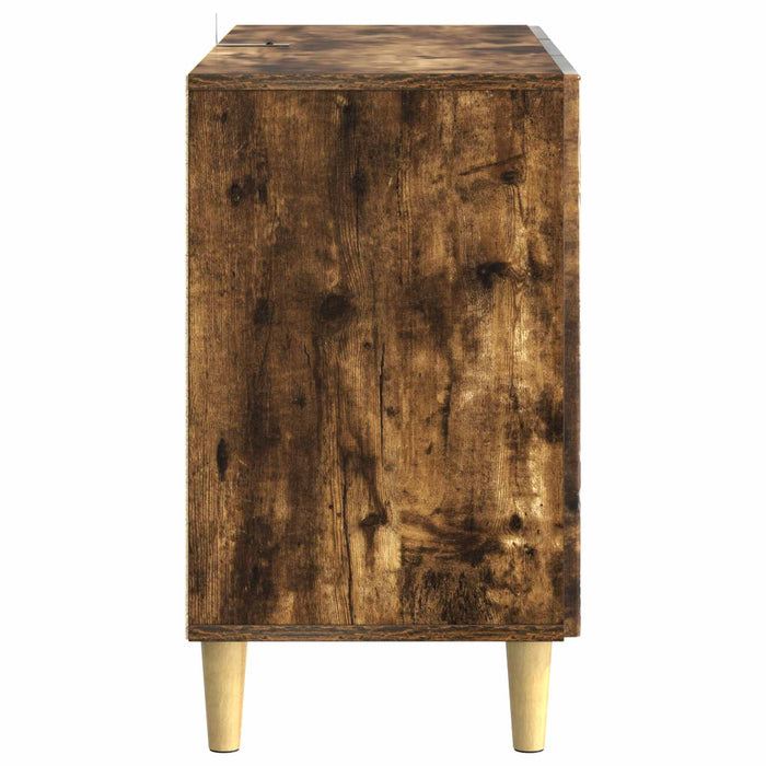 Bufet Stejar fumuriu 89 x 34,5 x 60 cm Lemn prelucrat - WALTI WALTI