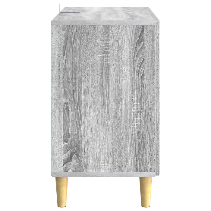 Bufet Sonoma gri 89 x 34,5 x 60 cm Lemn prelucrat - WALTI WALTI