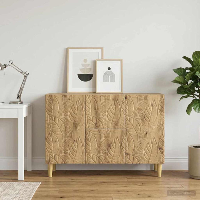 Bufet Stejar Artizanal 89 x 34,5 x 60 cm Lemn prelucrat - WALTI WALTI