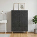Bufet Negru 66 x 34,5 x 95 cm Lemn prelucrat - WALTI WALTI