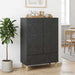Bufet Negru 66 x 34,5 x 95 cm Lemn prelucrat - WALTI WALTI