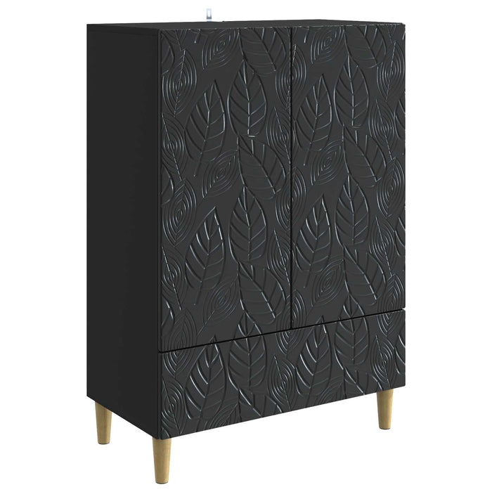 Bufet Negru 66 x 34,5 x 95 cm Lemn prelucrat - WALTI WALTI