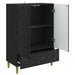 Bufet Negru 66 x 34,5 x 95 cm Lemn prelucrat - WALTI WALTI