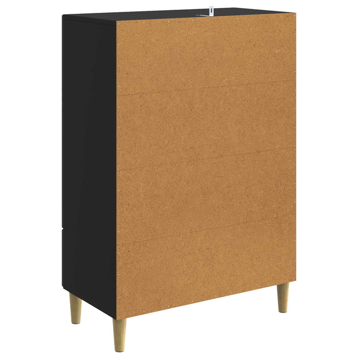 Bufet Negru 66 x 34,5 x 95 cm Lemn prelucrat - WALTI WALTI