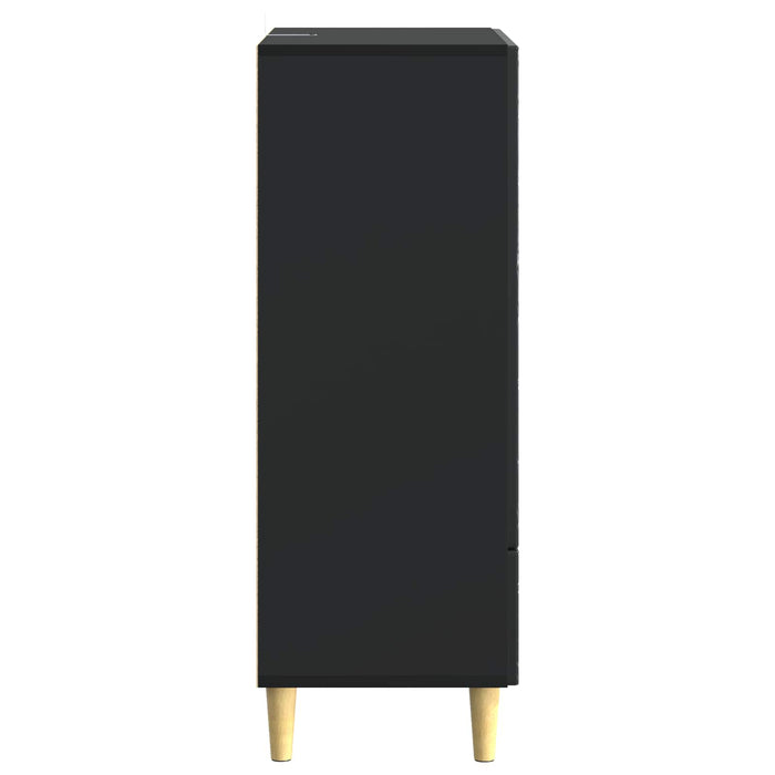 Bufet Negru 66 x 34,5 x 95 cm Lemn prelucrat - WALTI WALTI