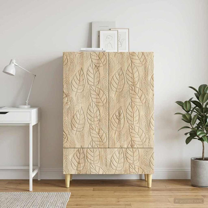 Bufet Stejar Sonoma 66 x 34,5 x 95 cm Lemn prelucrat - WALTI WALTI