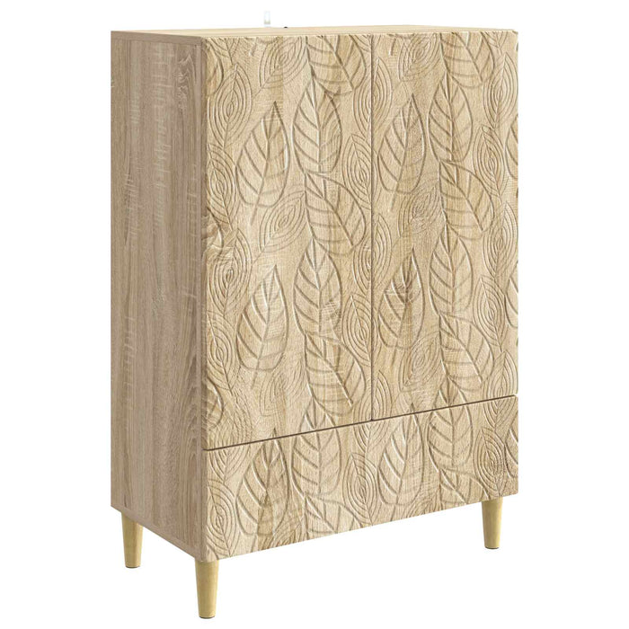 Bufet Stejar Sonoma 66 x 34,5 x 95 cm Lemn prelucrat - WALTI WALTI
