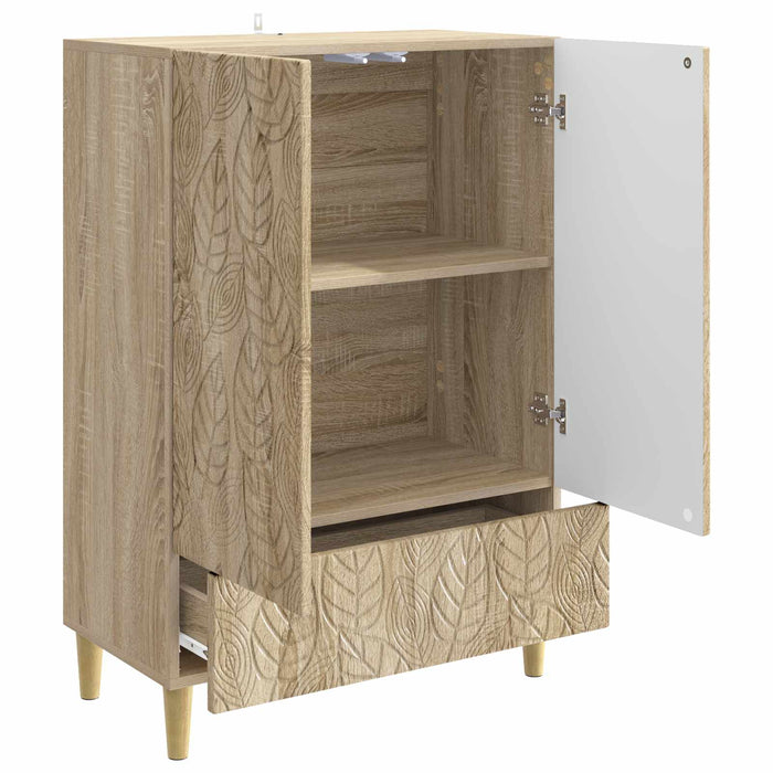 Bufet Stejar Sonoma 66 x 34,5 x 95 cm Lemn prelucrat - WALTI WALTI