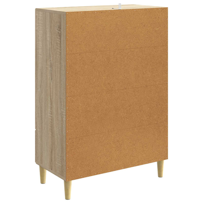 Bufet Stejar Sonoma 66 x 34,5 x 95 cm Lemn prelucrat - WALTI WALTI
