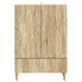 Bufet Stejar Sonoma 66 x 34,5 x 95 cm Lemn prelucrat - WALTI WALTI