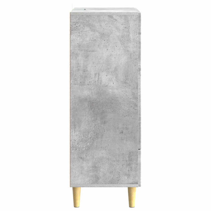 Bufet Gri Beton 66 x 34,5 x 95 cm Lemn prelucrat - WALTI WALTI