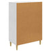 Bufet Alb foarte lucios 66 x 34,5 x 95 cm Lemn prelucrat - WALTI WALTI