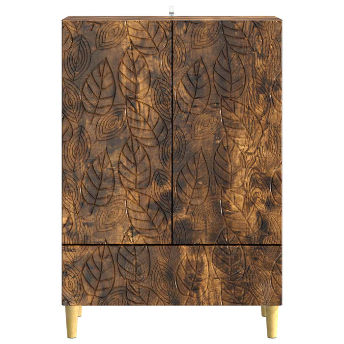 Bufet Stejar fumuriu 66 x 34,5 x 95 cm Lemn prelucrat - WALTI WALTI