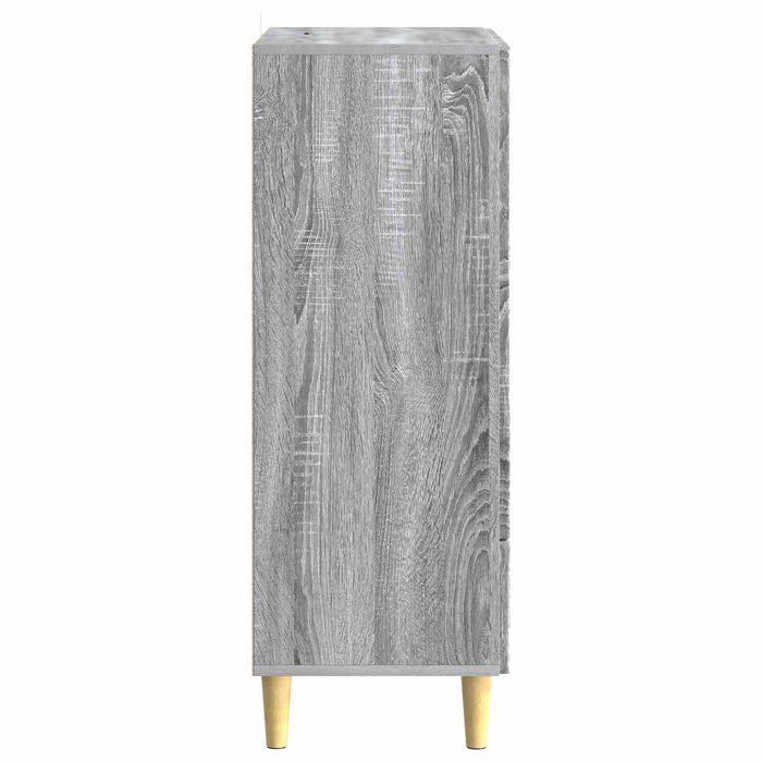 Bufet Sonoma gri 66 x 34,5 x 95 cm Lemn prelucrat - WALTI WALTI