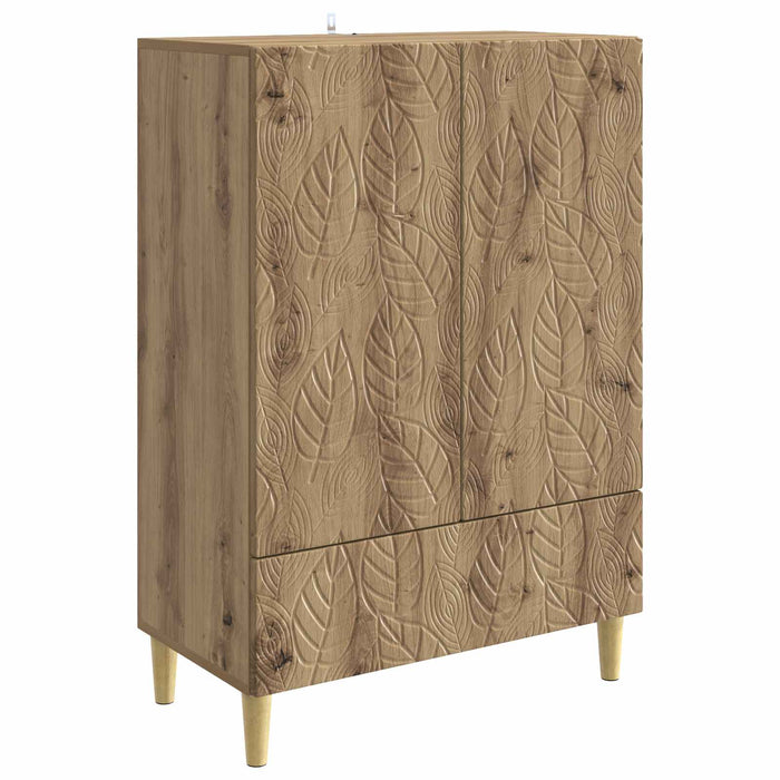 Bufet Stejar Artizanal 66 x 34,5 x 95 cm Lemn prelucrat - WALTI WALTI