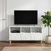 Cabinet TV 102 x 34,5 x 50 cm Alb Lemn prelucrat - WALTI WALTI