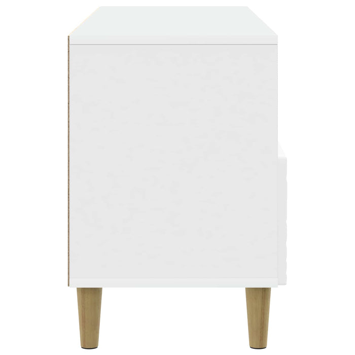 Cabinet TV 102 x 34,5 x 50 cm Alb Lemn prelucrat - WALTI WALTI