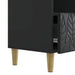 Cabinet TV 102 x 34,5 x 50 cm Negru Lemn prelucrat - WALTI WALTI