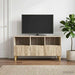 Cabinet TV 102 x 34,5 x 50 cm Stejar Sonoma Lemn prelucrat - WALTI WALTI