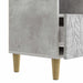 Cabinet TV 102 x 34,5 x 50 cm Gri Beton Lemn prelucrat - WALTI WALTI
