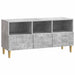 Cabinet TV 102 x 34,5 x 50 cm Gri Beton Lemn prelucrat - WALTI WALTI