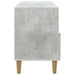 Cabinet TV 102 x 34,5 x 50 cm Gri Beton Lemn prelucrat - WALTI WALTI