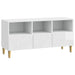 Cabinet TV 102 x 34,5 x 50 cm Alb foarte lucios Lemn prelucrat - WALTI WALTI