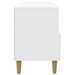 Cabinet TV 102 x 34,5 x 50 cm Alb foarte lucios Lemn prelucrat - WALTI WALTI