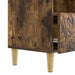 Cabinet TV 102 x 34,5 x 50 cm Stejar fumuriu Lemn prelucrat - WALTI WALTI