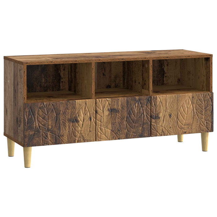 Cabinet TV 102 x 34,5 x 50 cm Lemn vechi Lemn prelucrat - WALTI WALTI