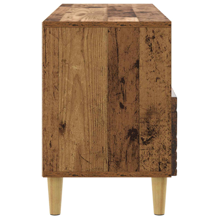 Cabinet TV 102 x 34,5 x 50 cm Lemn vechi Lemn prelucrat - WALTI WALTI