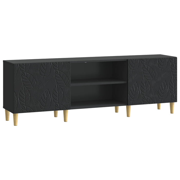 Cabinet TV 150 x 31 x 50 cm Negru Lemn prelucrat - WALTI WALTI