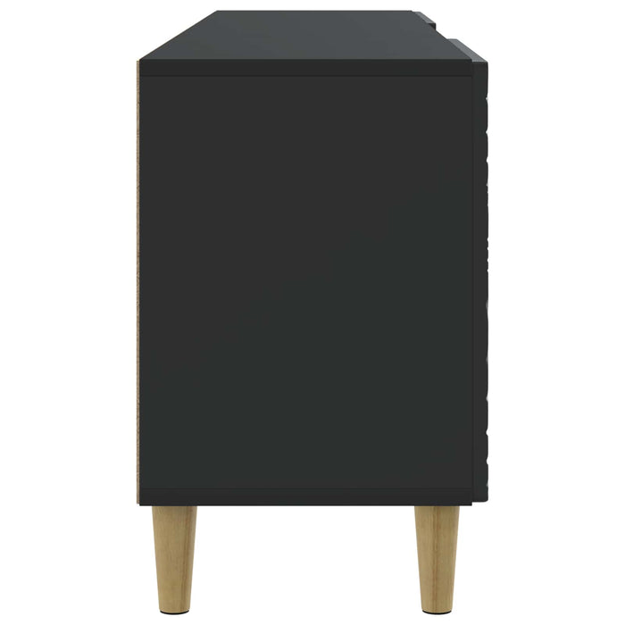 Cabinet TV 150 x 31 x 50 cm Negru Lemn prelucrat - WALTI WALTI