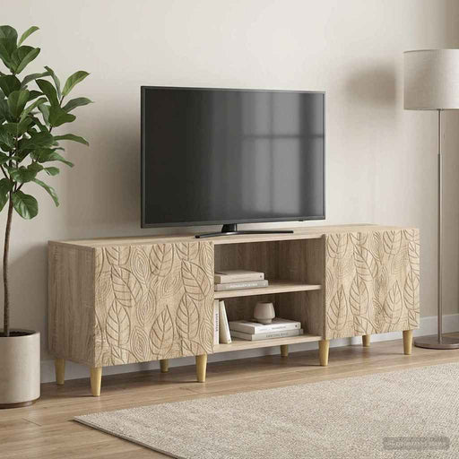 Cabinet TV 150 x 31 x 50 cm Stejar Sonoma Lemn prelucrat - WALTI WALTI
