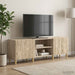 Cabinet TV 150 x 31 x 50 cm Stejar Sonoma Lemn prelucrat - WALTI WALTI