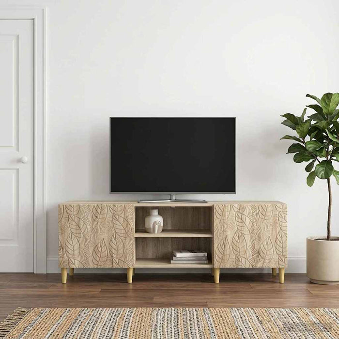 Cabinet TV 150 x 31 x 50 cm Stejar Sonoma Lemn prelucrat - WALTI WALTI