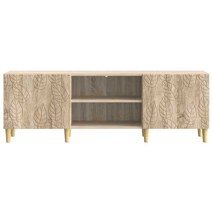 Cabinet TV 150 x 31 x 50 cm Stejar Sonoma Lemn prelucrat - WALTI WALTI