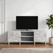 Cabinet TV 150 x 31 x 50 cm Gri Beton Lemn prelucrat - WALTI WALTI