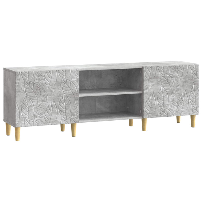 Cabinet TV 150 x 31 x 50 cm Gri Beton Lemn prelucrat - WALTI WALTI