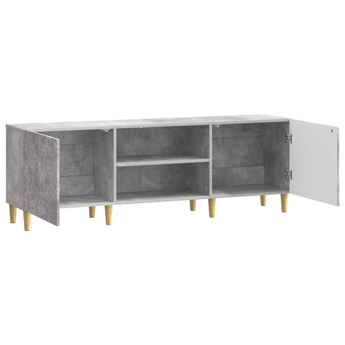 Cabinet TV 150 x 31 x 50 cm Gri Beton Lemn prelucrat - WALTI WALTI