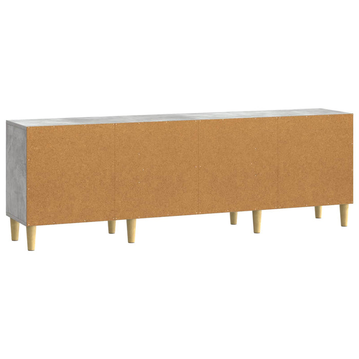 Cabinet TV 150 x 31 x 50 cm Gri Beton Lemn prelucrat - WALTI WALTI