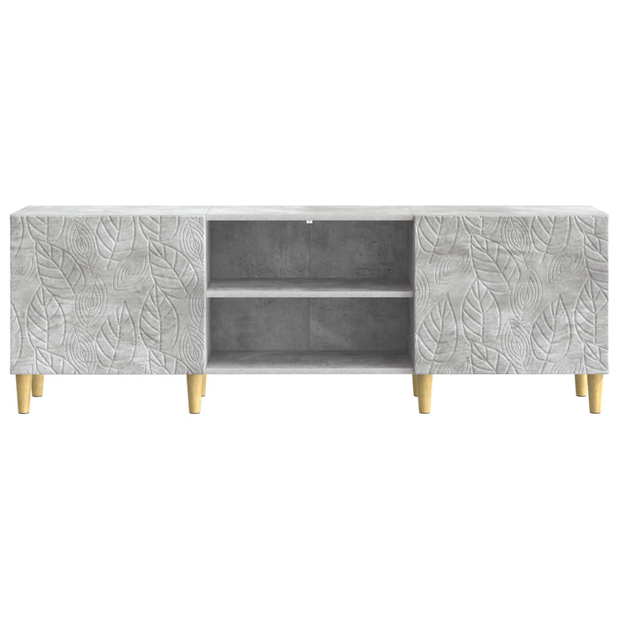 Cabinet TV 150 x 31 x 50 cm Gri Beton Lemn prelucrat - WALTI WALTI