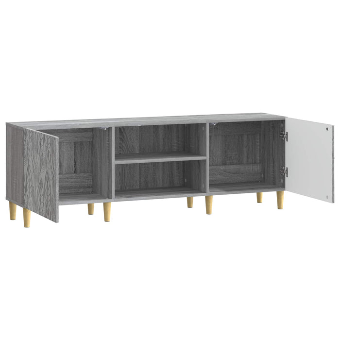 Cabinet TV 150 x 31 x 50 cm Sonoma gri Lemn prelucrat - WALTI WALTI