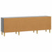 Cabinet TV 150 x 31 x 50 cm Sonoma gri Lemn prelucrat - WALTI WALTI