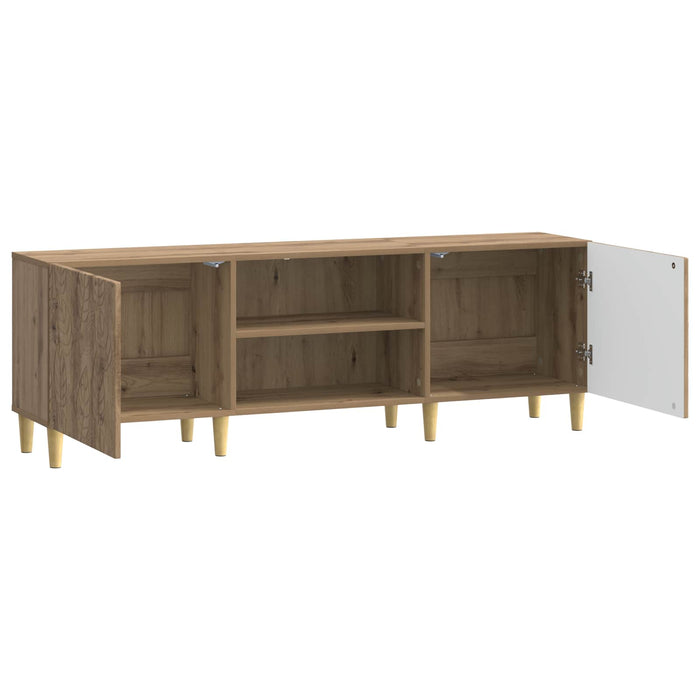 Cabinet TV 150 x 31 x 50 cm Stejar Artizanal Lemn prelucrat - WALTI WALTI