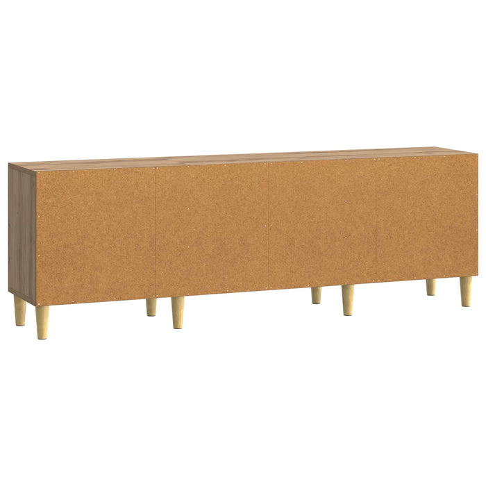 Cabinet TV 150 x 31 x 50 cm Stejar Artizanal Lemn prelucrat - WALTI WALTI