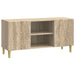 Cabinet TV 102 x 34,5 x 50 cm Stejar Sonoma Lemn prelucrat - WALTI WALTI